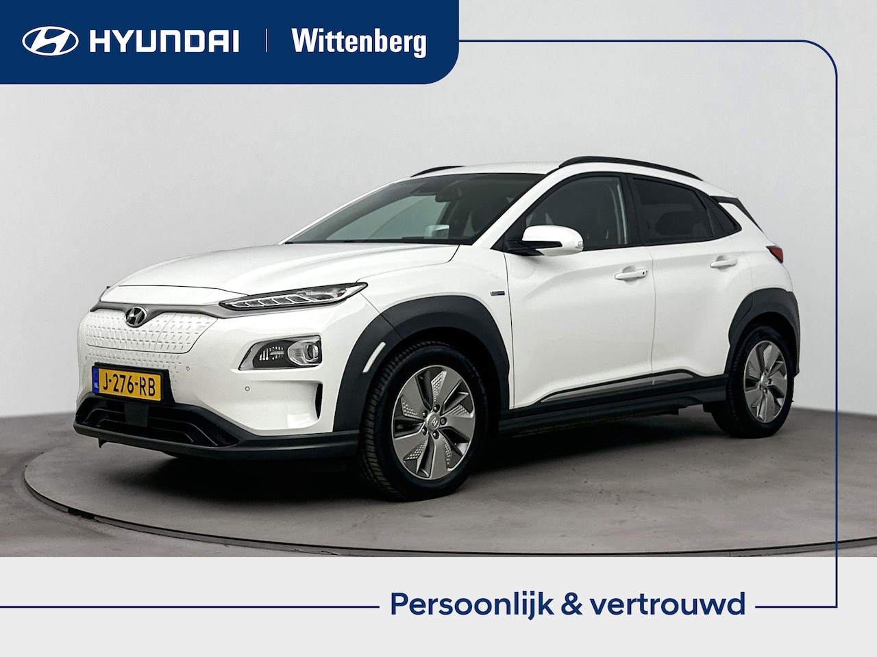 Hyundai Kona Electric - EV Premium 64 kWh | Cruise | Warmtepomp | Stoel stuur verwarming + verkoeling | Elektrisch - AutoWereld.nl