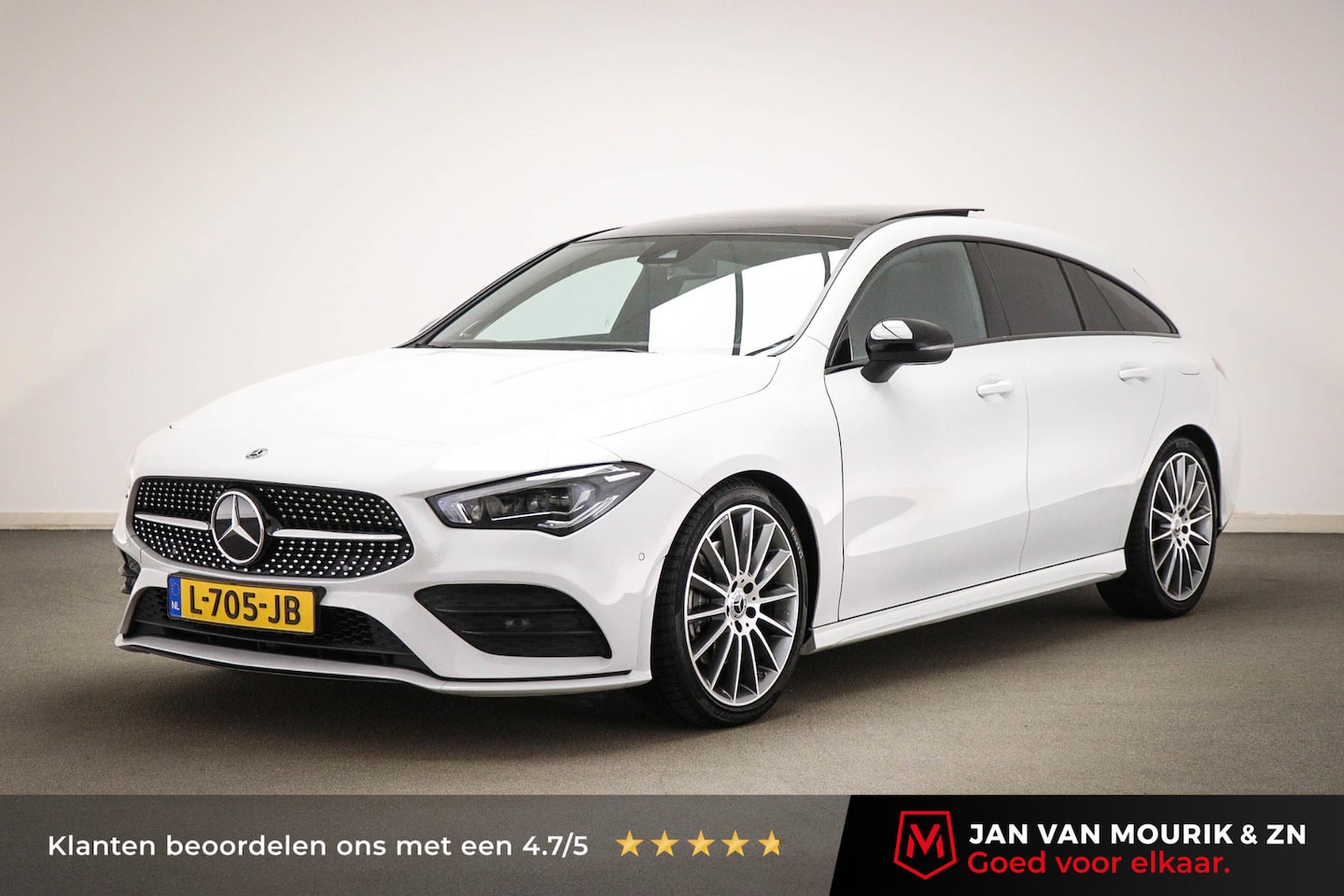 Mercedes-Benz CLA-klasse Shooting Brake - 200 AMG-Line Premium Plus | PANORAMADAK | BURMESTER DAB | 19" - AutoWereld.nl