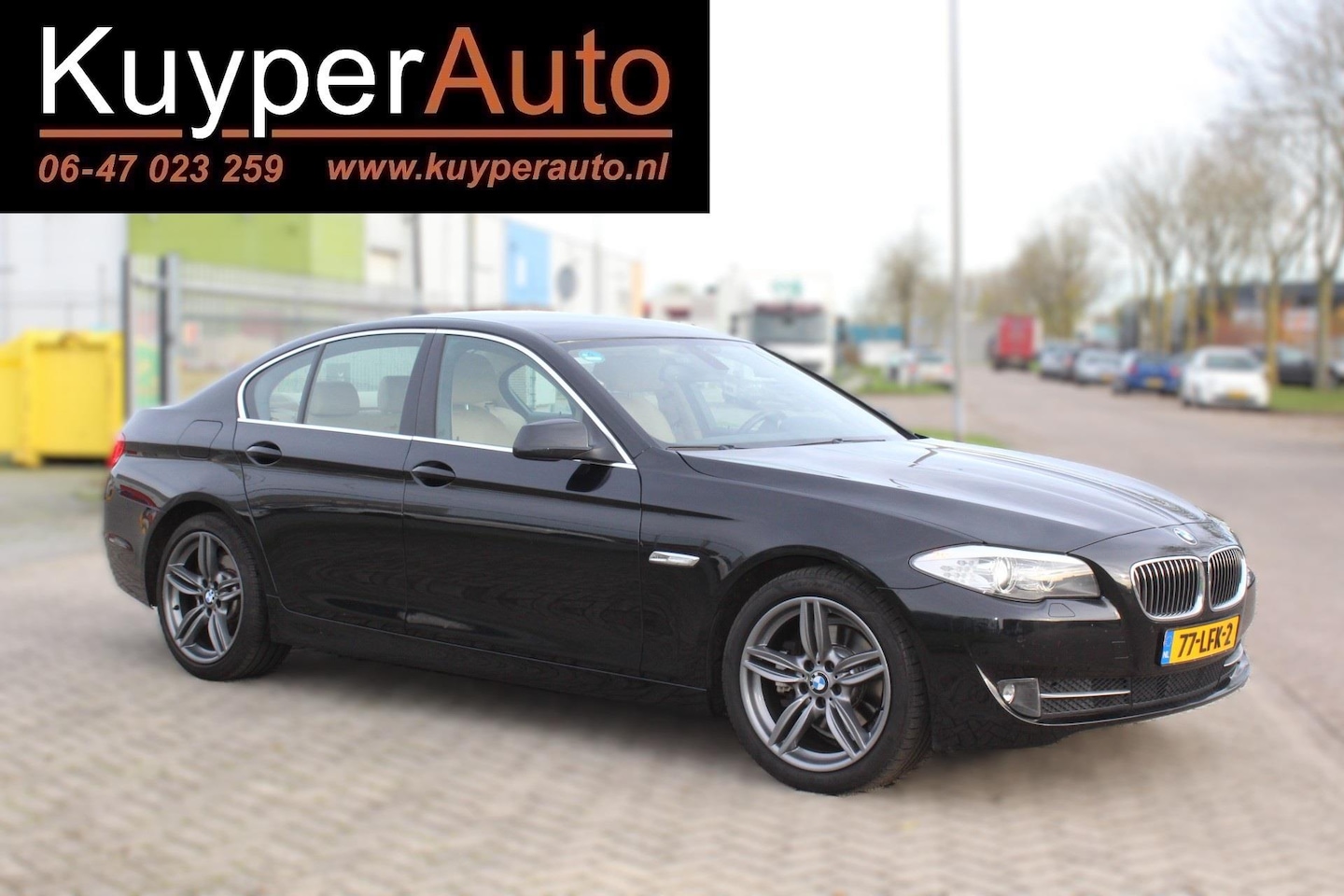 BMW 5-serie - 523i High Executive 523i High Executive ,nap,automaat vol leder Apple car play multimedia goed onderhouden - AutoWereld.nl