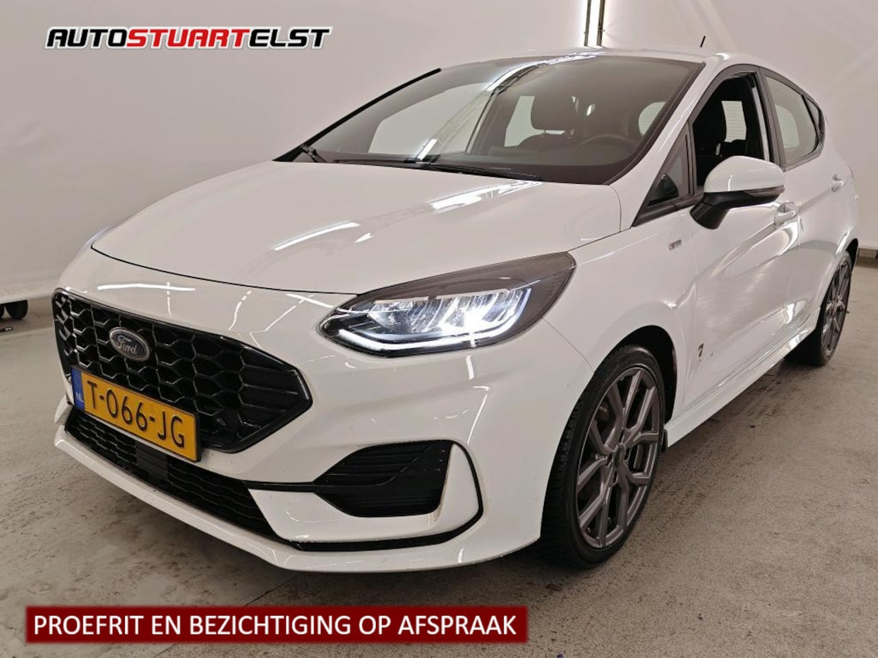 Ford Fiesta - 1.0 Hybrid ST-Line 1e Eigenaar | Volledig Onderh | NL-Auto | BTW | Donkere Hemel | Keyless - AutoWereld.nl