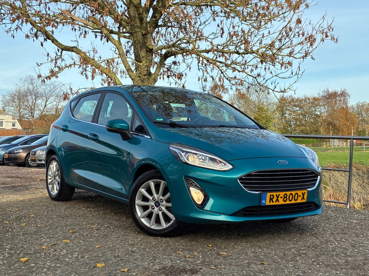 Ford Fiesta - 1.0 EcoBoost Titanium Automaat | Carplay + Navi + Clima + Cruise nu €9.975,-!! - AutoWereld.nl