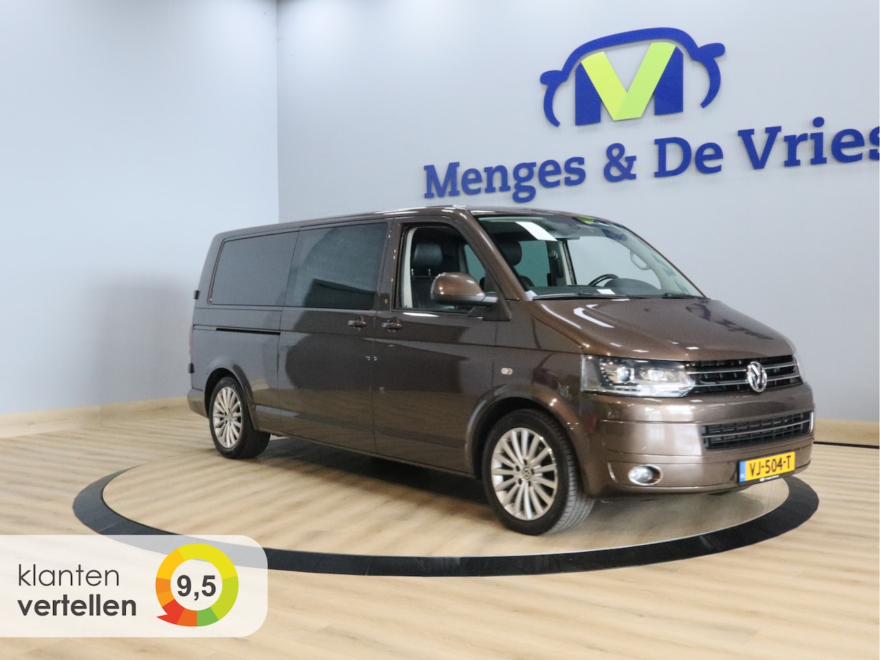 Volkswagen Transporter - 2.0 TDI L2H1 DC Comfortline Dubbele Cabine Airco ECC | Elektrische deuren | Dubbele Schuif - AutoWereld.nl