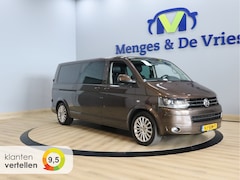 Volkswagen Transporter - 2.0 TDI L2H1 DC Comfortline Dubbele Cabine Airco ECC | Elektrische deuren | Dubbele Schuif
