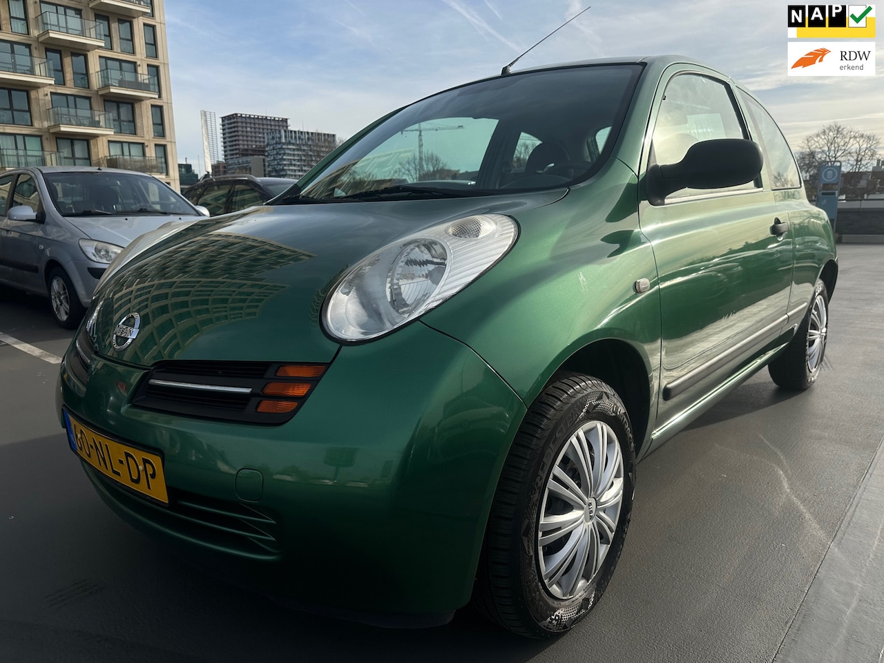 Nissan Micra - 1.2 Visia AUTOMAAT Nette Auto Goed Onderhouden - AutoWereld.nl