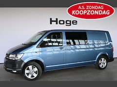 Volkswagen Transporter - 2.0 TDI L2H1 DC Comfortline Airco Cruise Control Goed Onderhouden Inruil Mogelijk