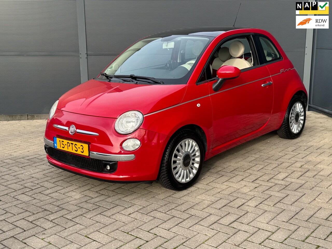 Fiat 500 - 0.9 TwinAir / Airco / Pano / Nap - AutoWereld.nl