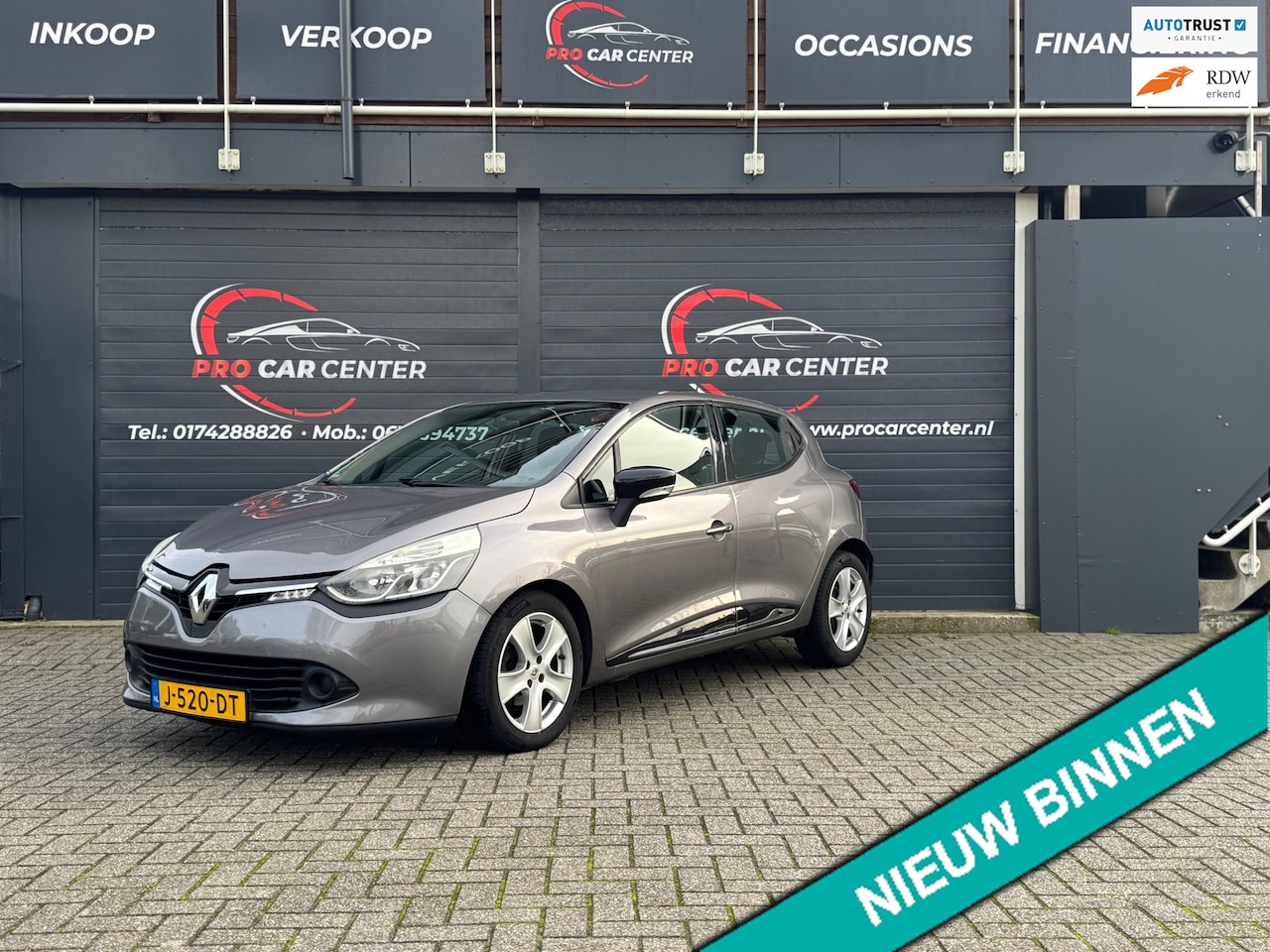 Renault Clio - 1.2 Night & Day AIRCO| CRUISE|PDC| NAVI| EL.RAMEN| LMV| APK - AutoWereld.nl