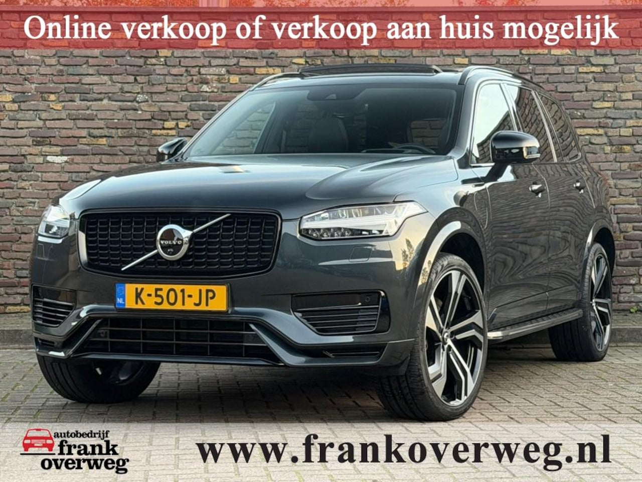 Volvo XC90 - 2.0 T8 AWD R-DESIGN Panodak Luchtvering 7 Zits Trekhaak - AutoWereld.nl