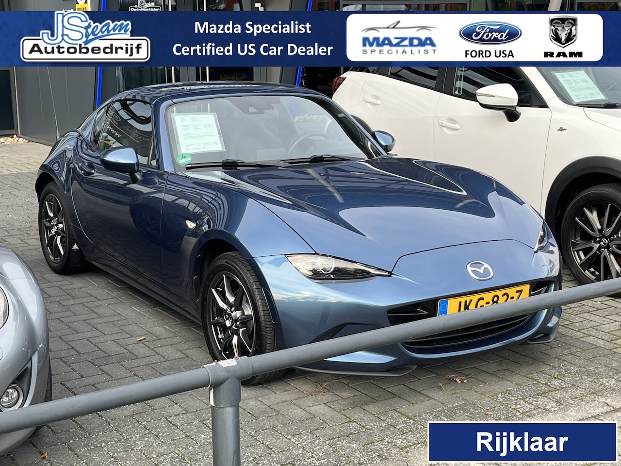 Mazda MX-5 RF - ND 1.5i SkyActiv-G 132PK GT-M Leder Bose PDC Apple CarPlay - AutoWereld.nl
