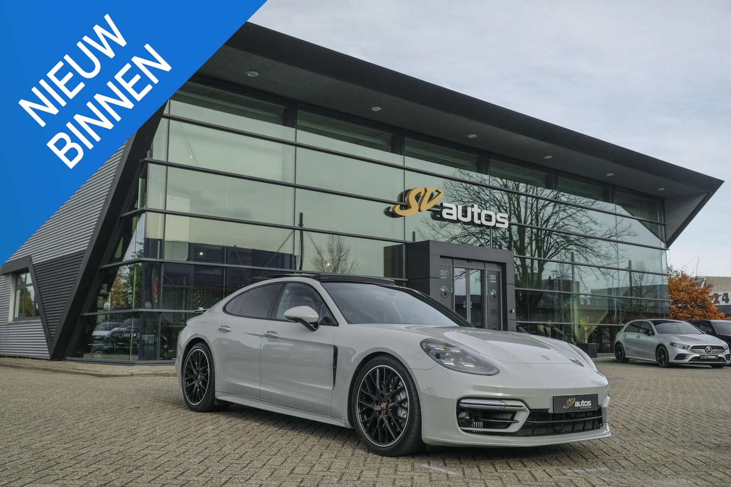 Porsche Panamera - 2.9 4 462pk E-Hybrid Platinum Sport design Panoramadak 5-zits 4-wielsturing Luchtvering Sp - AutoWereld.nl