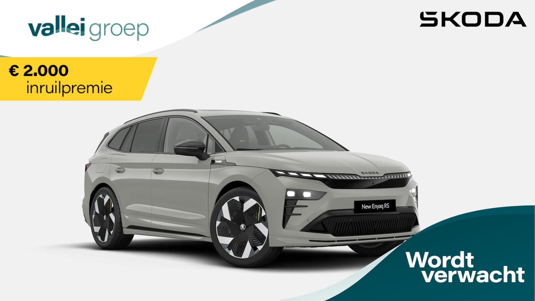 Skoda Enyaq iV - RS Elektromotor 250 kW / 340 PK SUV - AutoWereld.nl