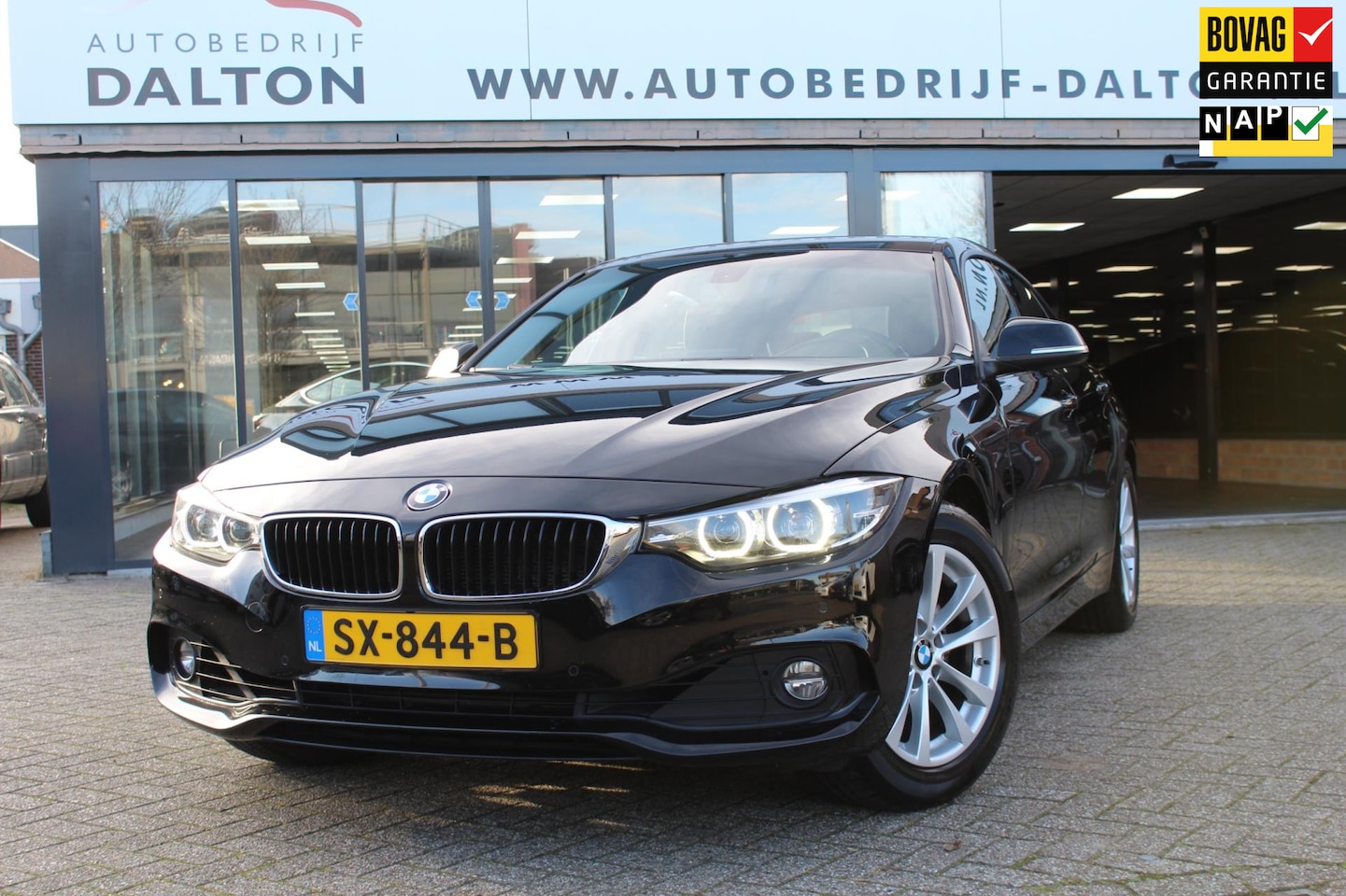 BMW 4-serie Gran Coupé - 418i High Executive LEER / NAVIGATIE / ORIG. NL - AutoWereld.nl