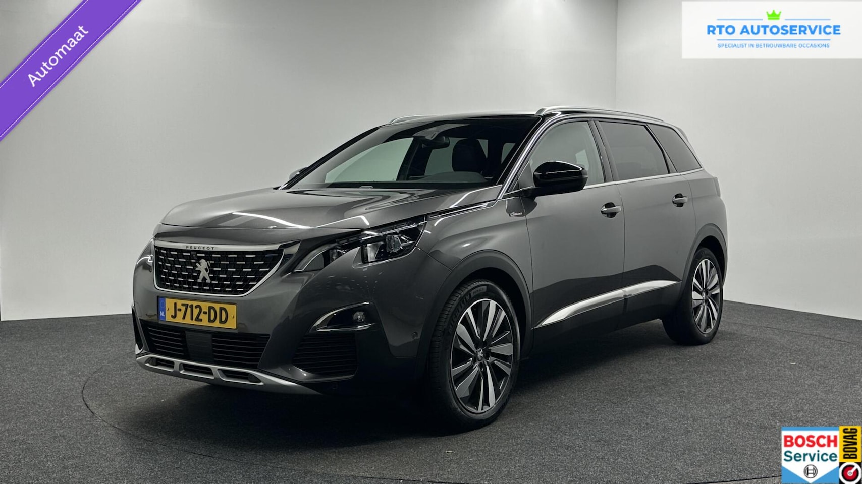 Peugeot 5008 - 1.2 PureTech GT-Line NAVI CAMERA CARPLAY NAVI LEER ECC LM. - AutoWereld.nl