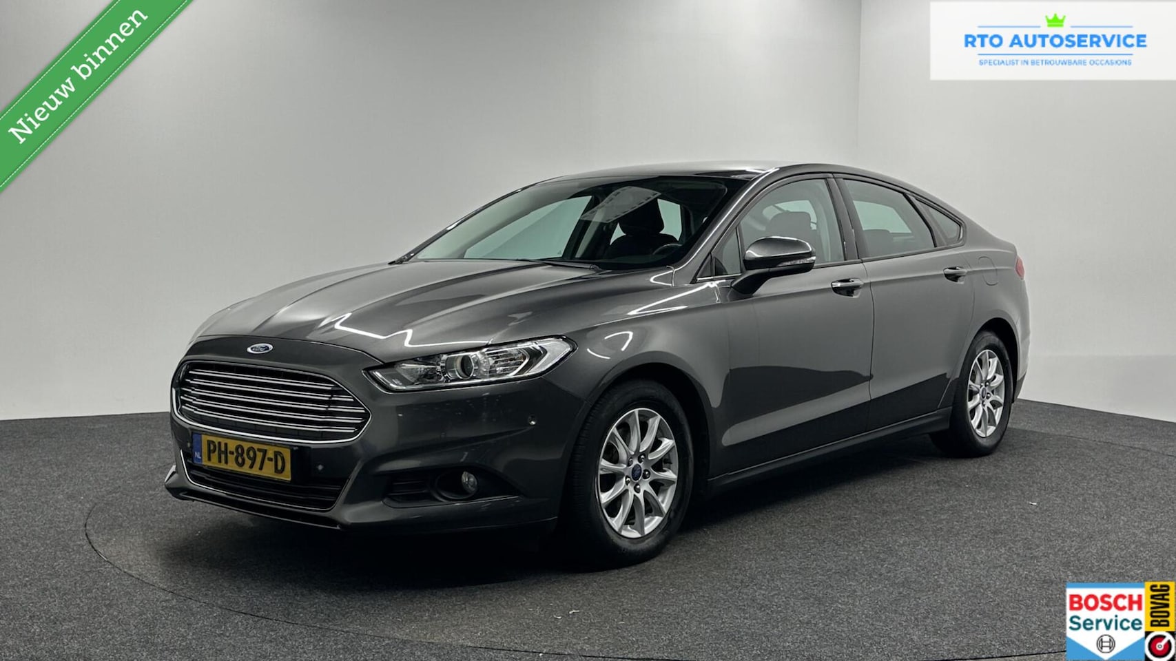 Ford Mondeo - 1.0 EcoBoost Trend NAVI ECC LM CRUISE DAB 115000 KM. - AutoWereld.nl