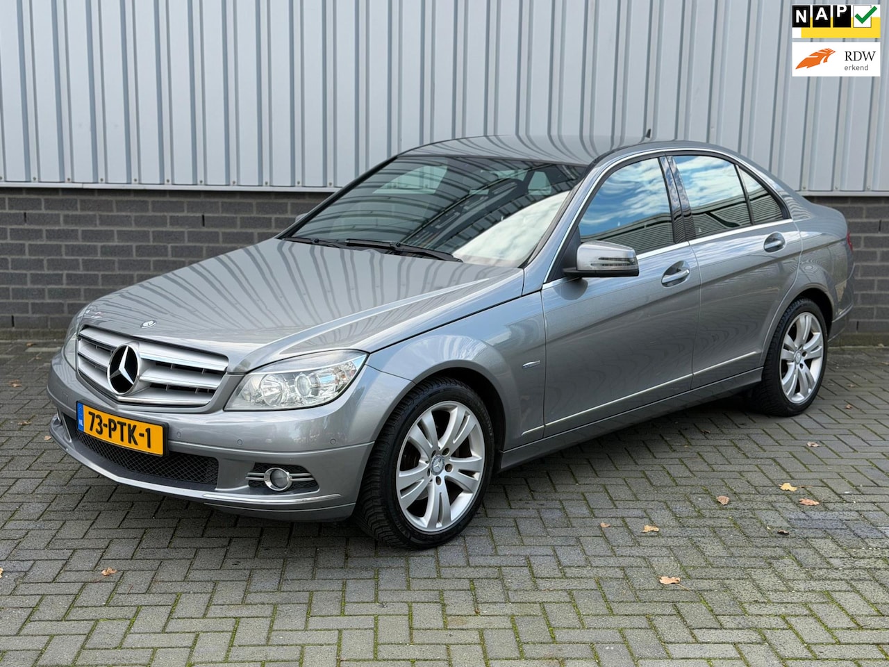 Mercedes-Benz C-klasse - 180 Business Class |Automaat|Navi|CruiseCtrl|Leder|PDC| - AutoWereld.nl
