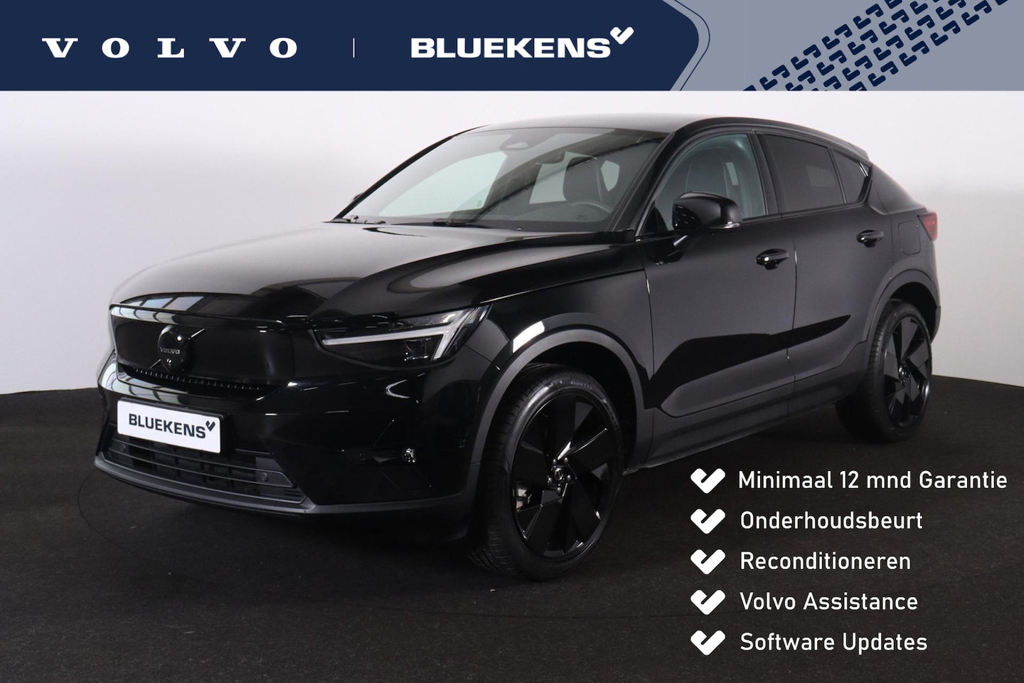 Volvo EC40 - Performance Ultra Black Edition 82 kWh - Panoramadak - IntelliSafe Assist & Surround - 360 - AutoWereld.nl