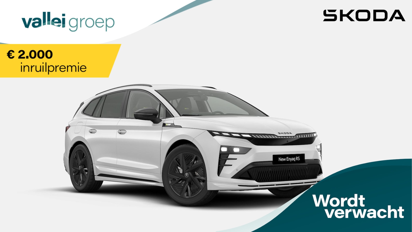 Skoda Enyaq iV - RS Elektromotor 250 kW / 340 PK SUV - AutoWereld.nl