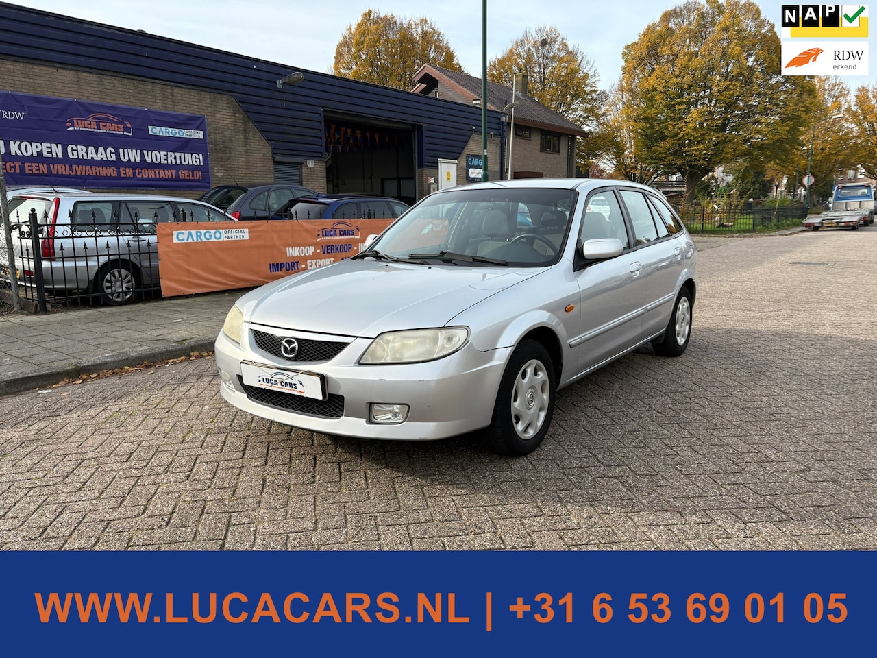 Mazda 323 Fastbreak - 1.6i Touring AUTOMAAT + AIRCO! - AutoWereld.nl