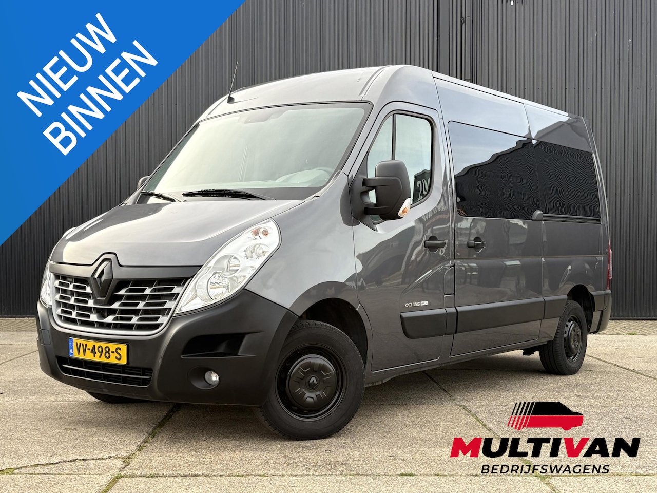 Renault Master - T35 2.3 dCi L2H2 2x SCHUIFD | Cruise | Navi | Bluetooth | Airco - AutoWereld.nl