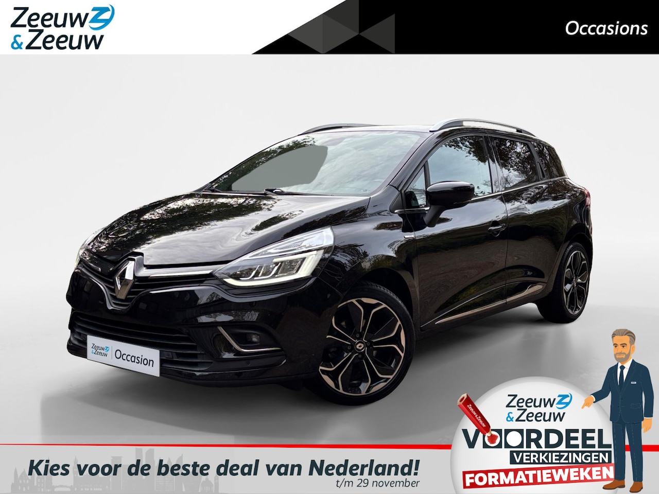 Renault Clio Estate - 0.9 TCe Bose | Achteruitrijcamera | Climate Control | Cruise Control | Navigatie | 12 maan - AutoWereld.nl