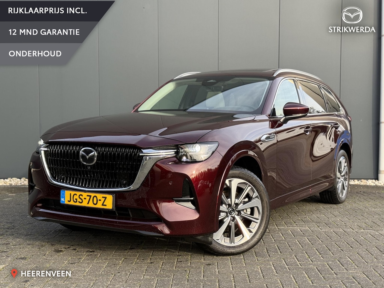 Mazda CX-80 - 2.5 e-SkyActiv PHEV Takumi Plus | Demo | Voorraad | 7 persoons - AutoWereld.nl