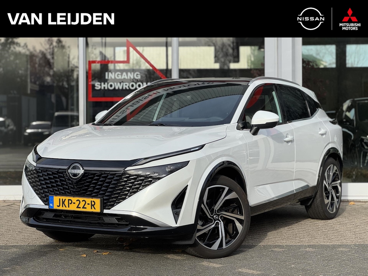 Nissan Qashqai - 1.3 Mild-Hybrid 158pk Xtronic Tekna Plus | Leder | Panoramadak | 360-Camera | App Connect - AutoWereld.nl