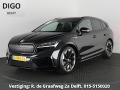 Skoda Enyaq iV - 60 Sportline | Accu SOH 92% | Navigatie | Half Leder | Parkeersensoren |