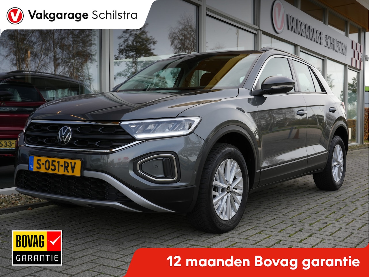 Volkswagen T-Roc - 1.0 TSI Life Business | Navigatie | Climate Control | Stoelverwarming | Android/Apple Carp - AutoWereld.nl