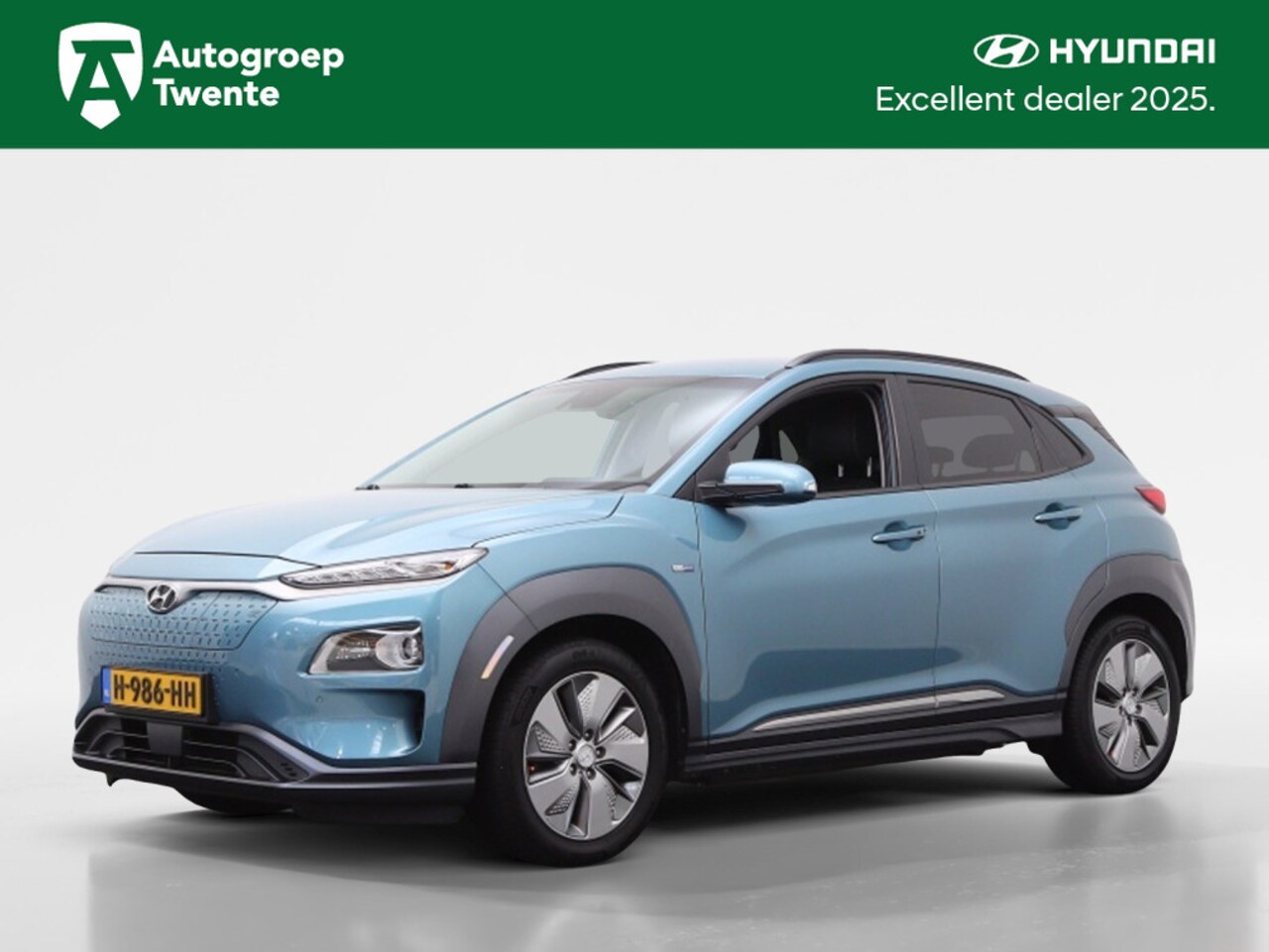 Hyundai Kona Electric - EV Premium 64 kWh | SOH 95.7% | 3-fase | BlueLink - AutoWereld.nl