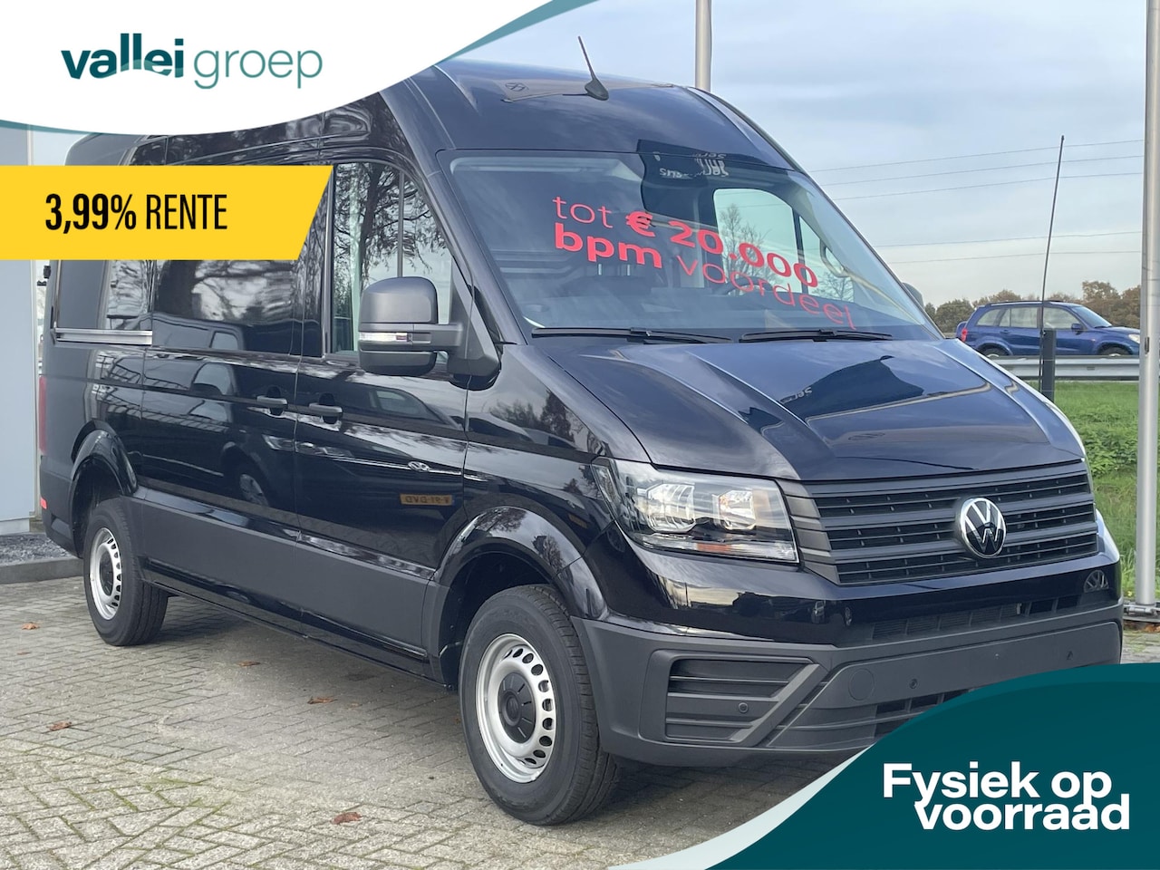 Volkswagen Crafter - Bedrijfswagens Trendline L3H3 140pk Cruise | PDC | BPM-vrij | Digital Cockpit | Bluetooth - AutoWereld.nl