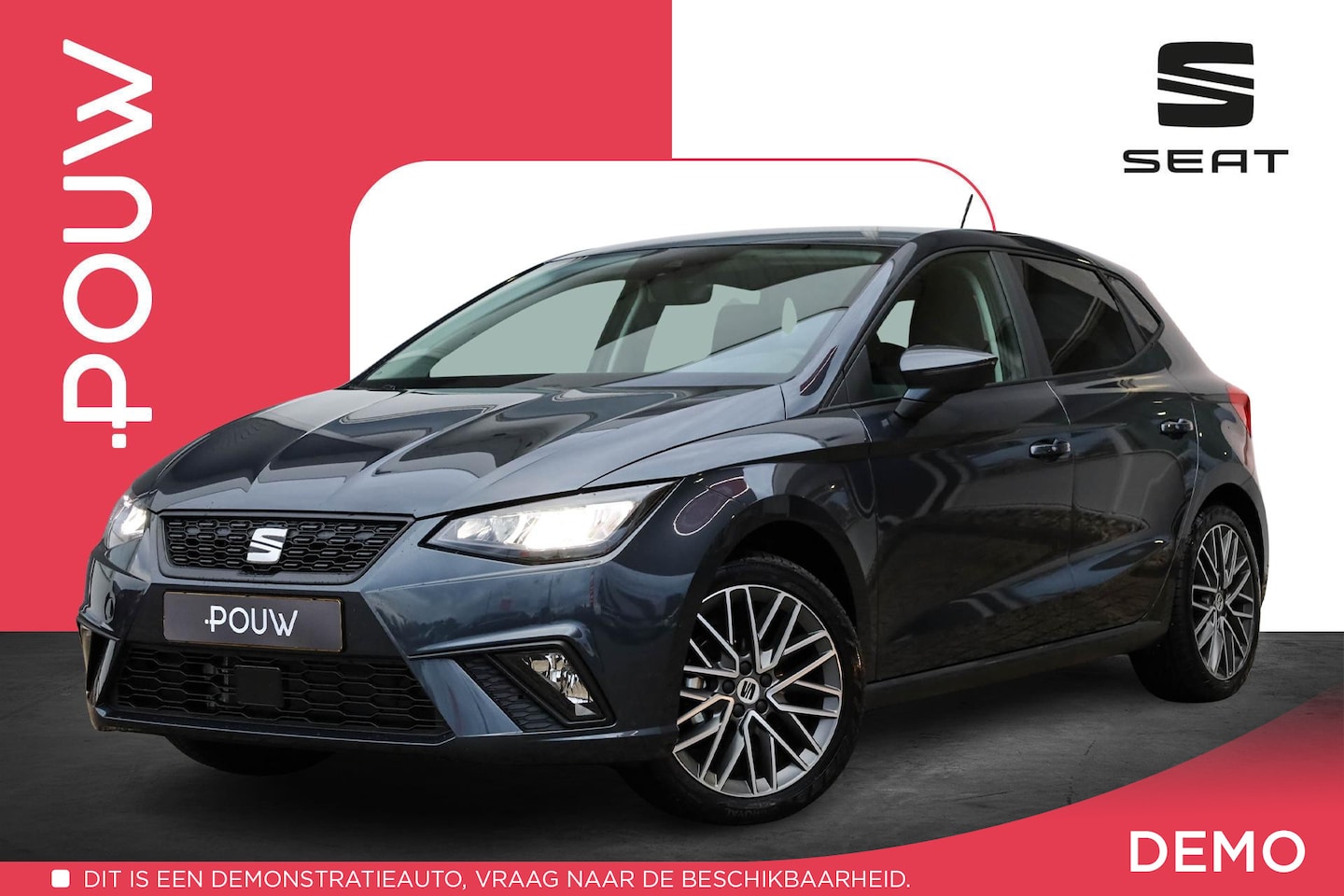 SEAT Ibiza - 1.0 EcoTSI 95pk Style Plus | 17" Velgen | Getint Glas | Apple Carplay/Android Auto - AutoWereld.nl