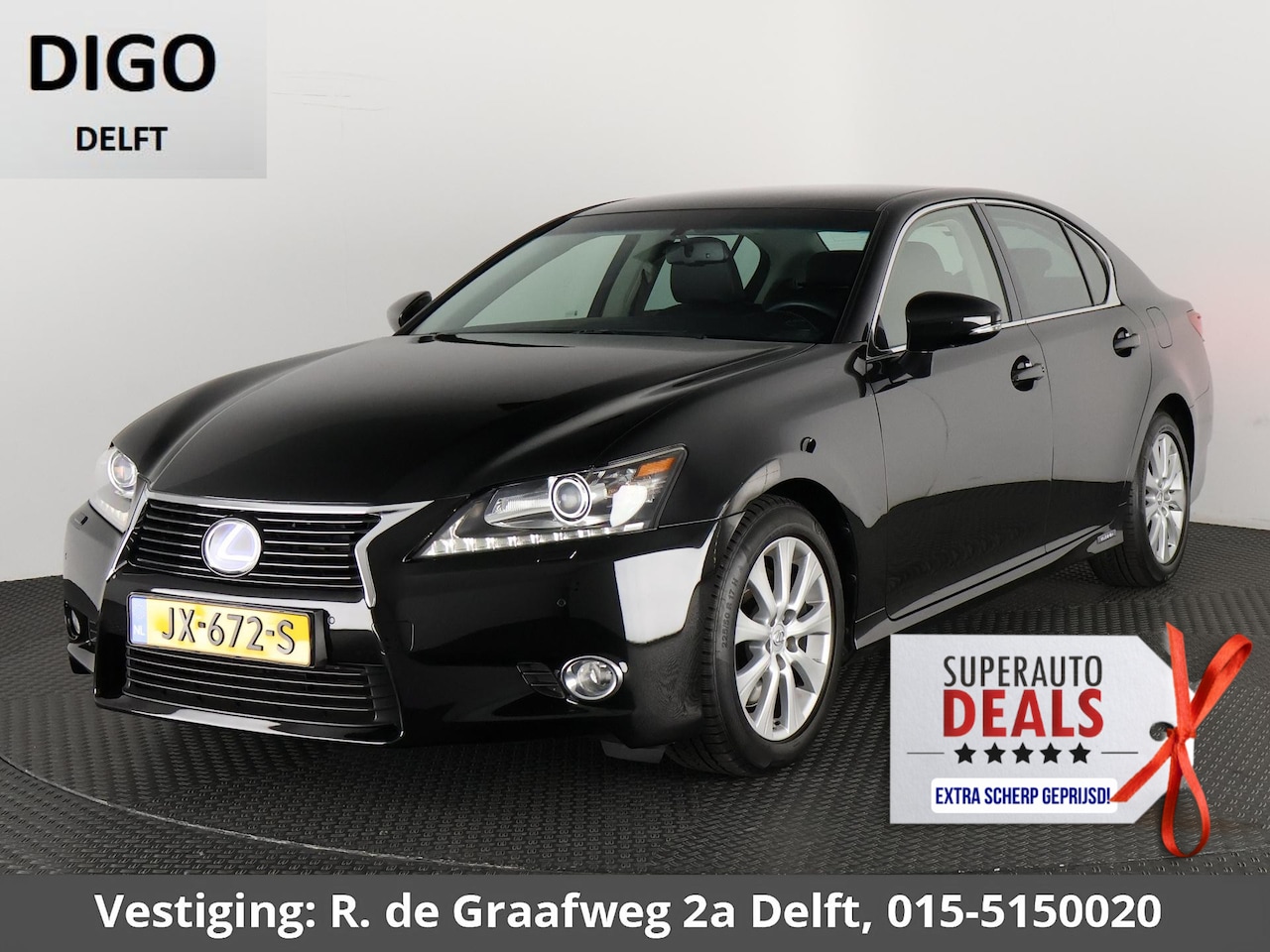 Lexus GS - 300h Luxury Line | Navigatie | Stoelverwarming | Stoelventilatie | Memory Seat - AutoWereld.nl