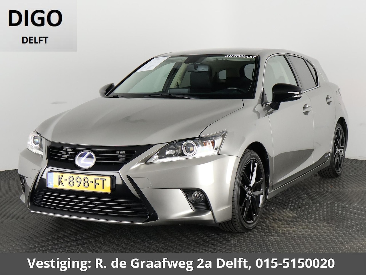 Lexus CT 200h - F-Sport Edition | Navigatie | Half Leder | Camera | - AutoWereld.nl
