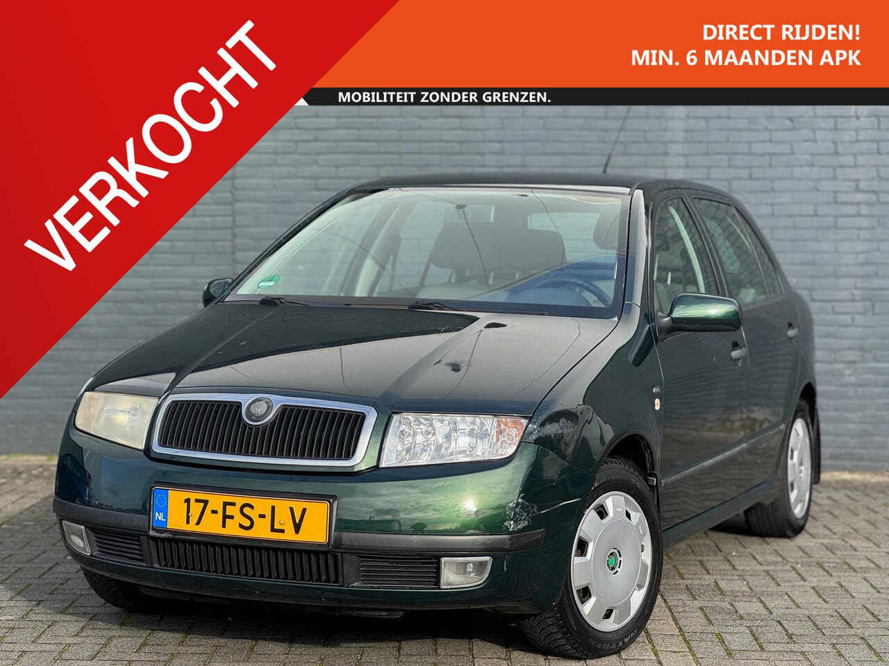 Skoda Fabia - 1.4 Comfort Airco | 11 maanden APK | Trekhaak - AutoWereld.nl
