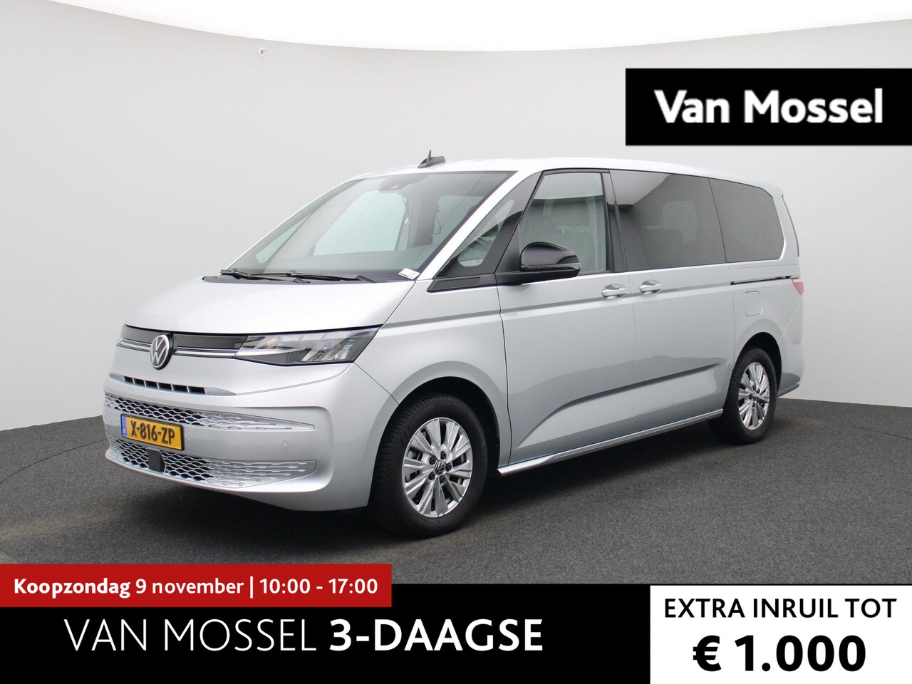 Volkswagen Multivan - 1.4 eHybrid L2 Life Edition 218PK | Airco | 7 Zits | Camera | Trekhaak | Privacy glas | Na - AutoWereld.nl