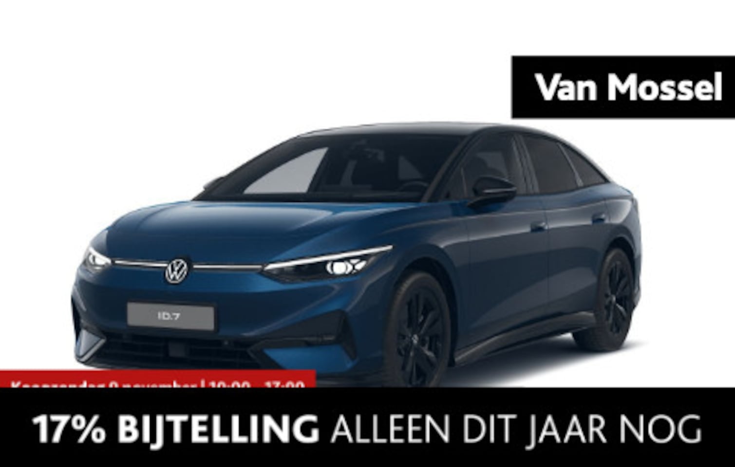 Volkswagen ID.7 - Pro Limited Edition | 77kwh | 286pk | #AD | 17% bijtelling | Black Style Pakket | 360 Cam - AutoWereld.nl