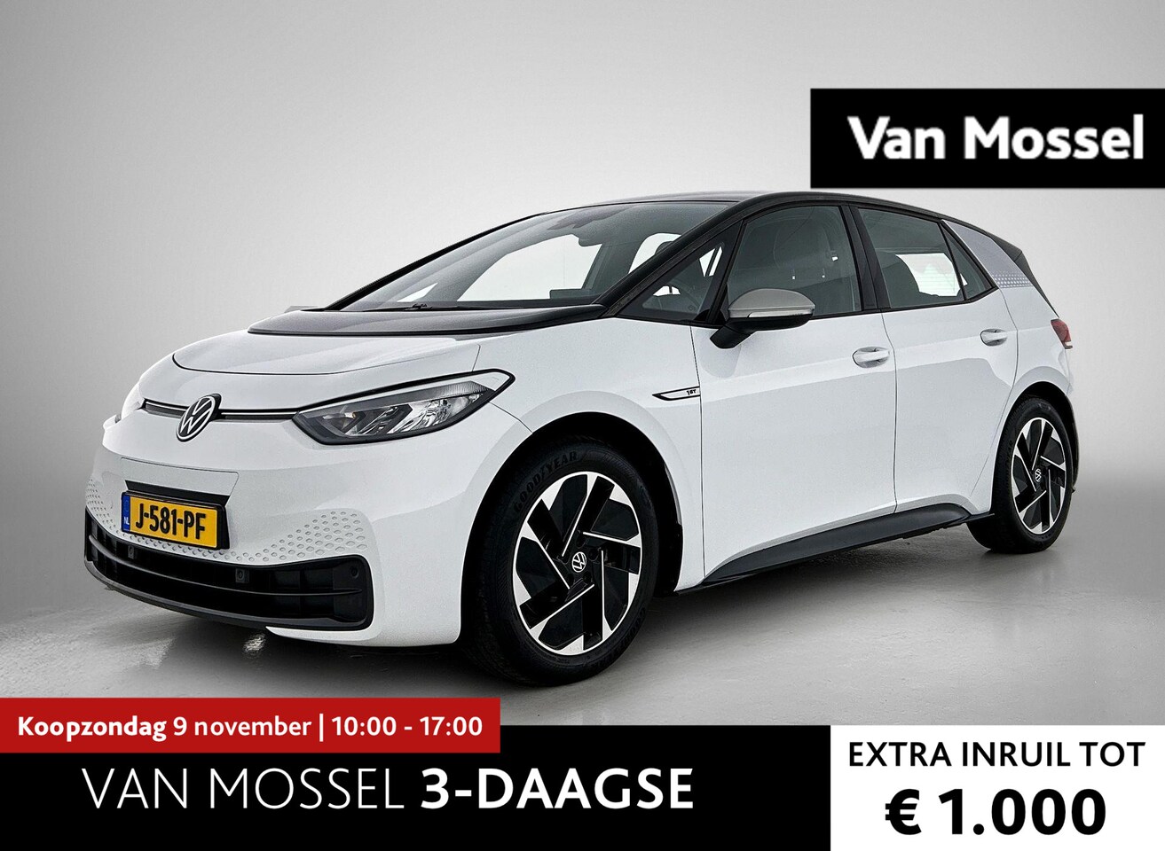 Volkswagen ID.3 - First 58 kWh | SoH ... | Stoel en Stuurverwarming | Navigatie | Parkeersensoren | Lichtmet - AutoWereld.nl