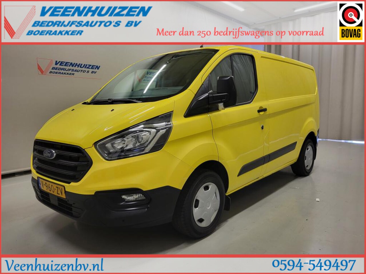 Ford Transit Custom - 2.0TDCI Trekhaak Euro 6! - AutoWereld.nl