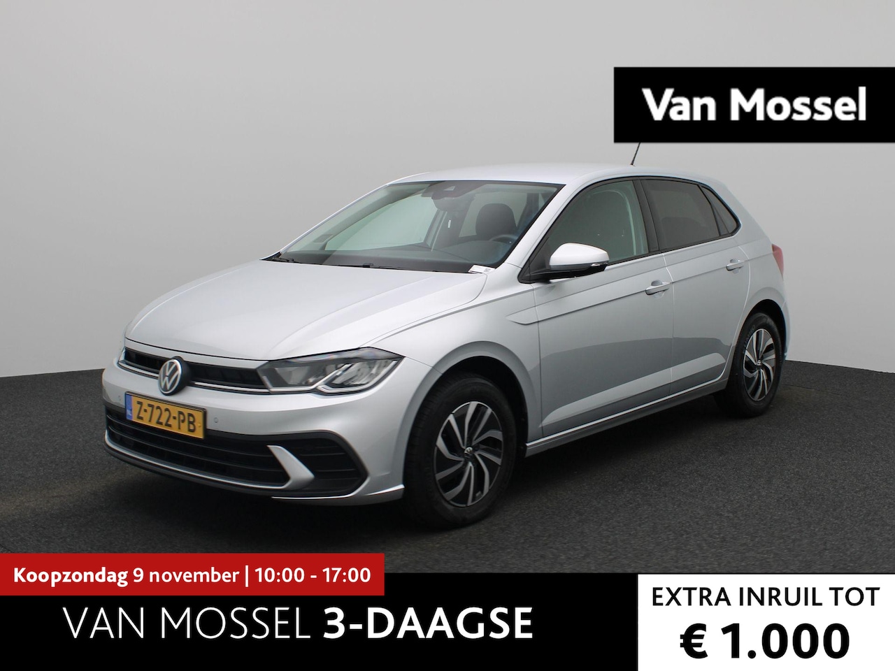Volkswagen Polo - 1.0 TSI Life Edition 95 PK | Automaat | Navigatie | Climatronic | Stoelverwarming | Adapti - AutoWereld.nl