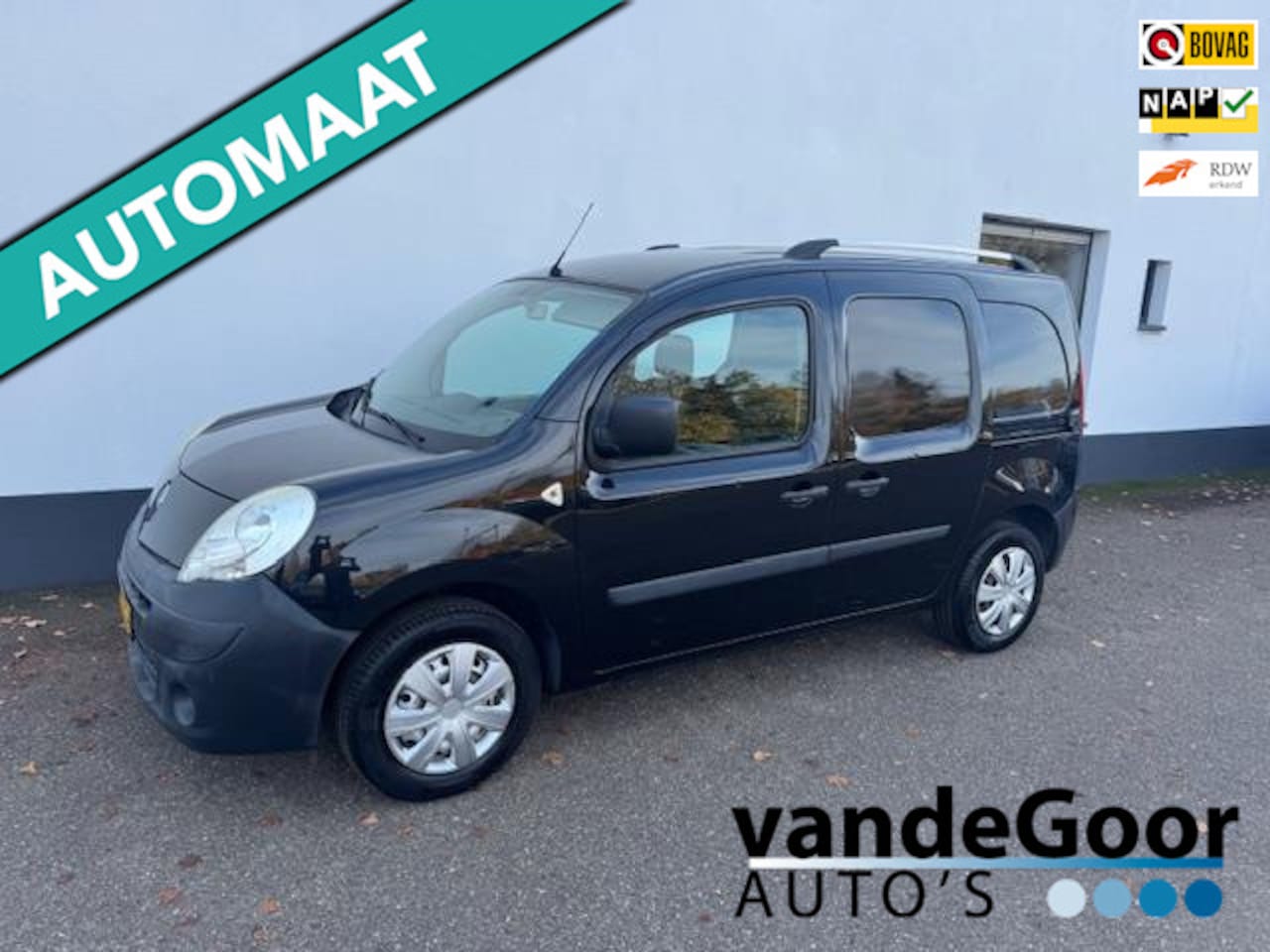 Renault Kangoo Express - 1.6-16V, '12, aut., airco, trekhaak, in een keurige staat ! - AutoWereld.nl
