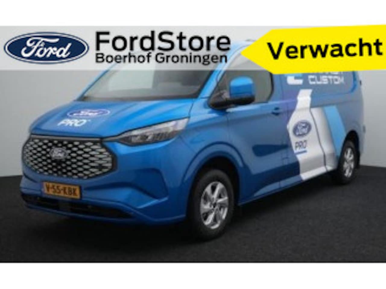 Ford Transit Custom - E-Transit 340 L2H1 Limited 65 kWh - AutoWereld.nl
