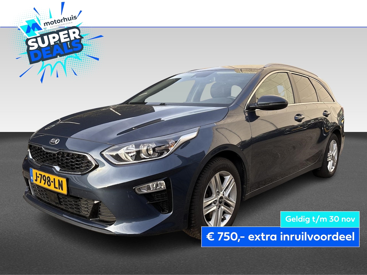 Kia Cee'd Sportswagon - Ceed Sw 1.0 T-GDi 120PK DYNAMICPLUSLINE NAVI CAMERA TREKHAAK NAP - AutoWereld.nl