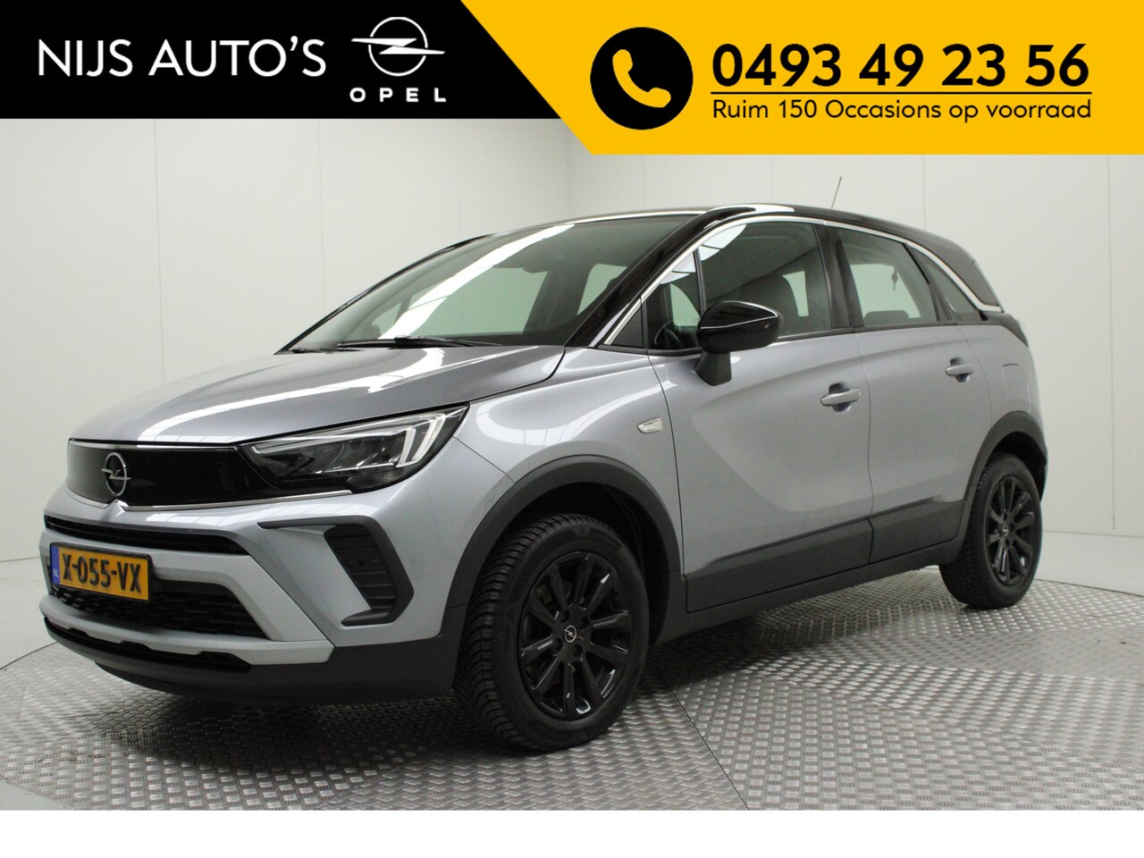 Opel Crossland - 1.2 Turbo Elegance 130 pk | climate control | pdc v/a + camera | navi fullmap | carplay | - AutoWereld.nl