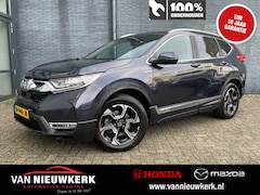 Honda CR-V - 2.0 Hybrid 184pk AWD Automaat Executive| Panoramadak | Trekhaak | Navi & Carplay | Leer |