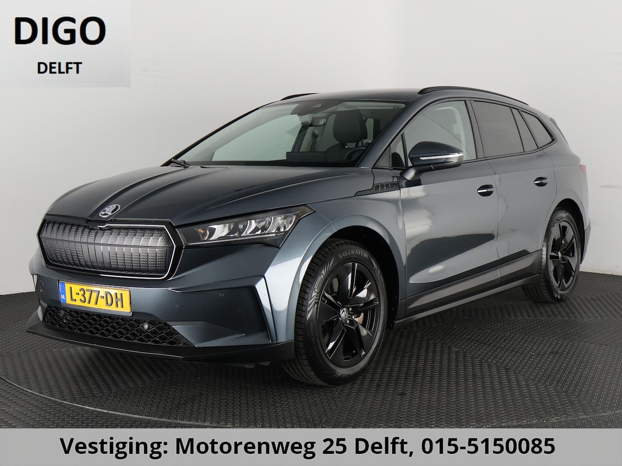 Skoda Enyaq iV - 80 (204PK) ACCU 93%! BEREIK 537KM GARANTIE 4-2031 BLACKLINE. NAVIGATIE . STUURWIEL VERWARM - AutoWereld.nl