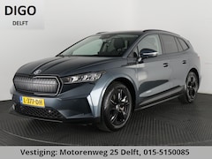 Skoda Enyaq iV - 80 (204PK) ACCU 93% BEREIK 537KM GARANTIE 4-2031 BLACKLINE. NAVIGATIE . STUURWIEL VERWARMD