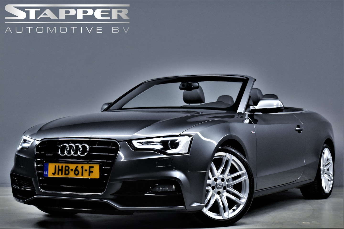Audi A5 Cabriolet - 2.0 TFSI 230pk Quattro Automaat S-Line Navi/Led/H.leer/Stoelverw./Keyless/Cruise/Pdc/Lmv19 - AutoWereld.nl