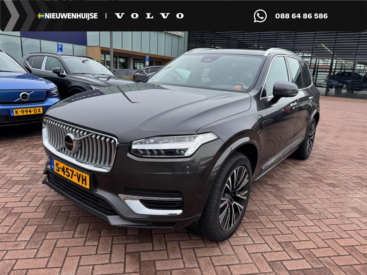Volvo XC90 - 2.0 T8 Recharge AWD Plus Bright | Adaptieve Cruise Control | Luchtvering | Stoelverwarming - AutoWereld.nl