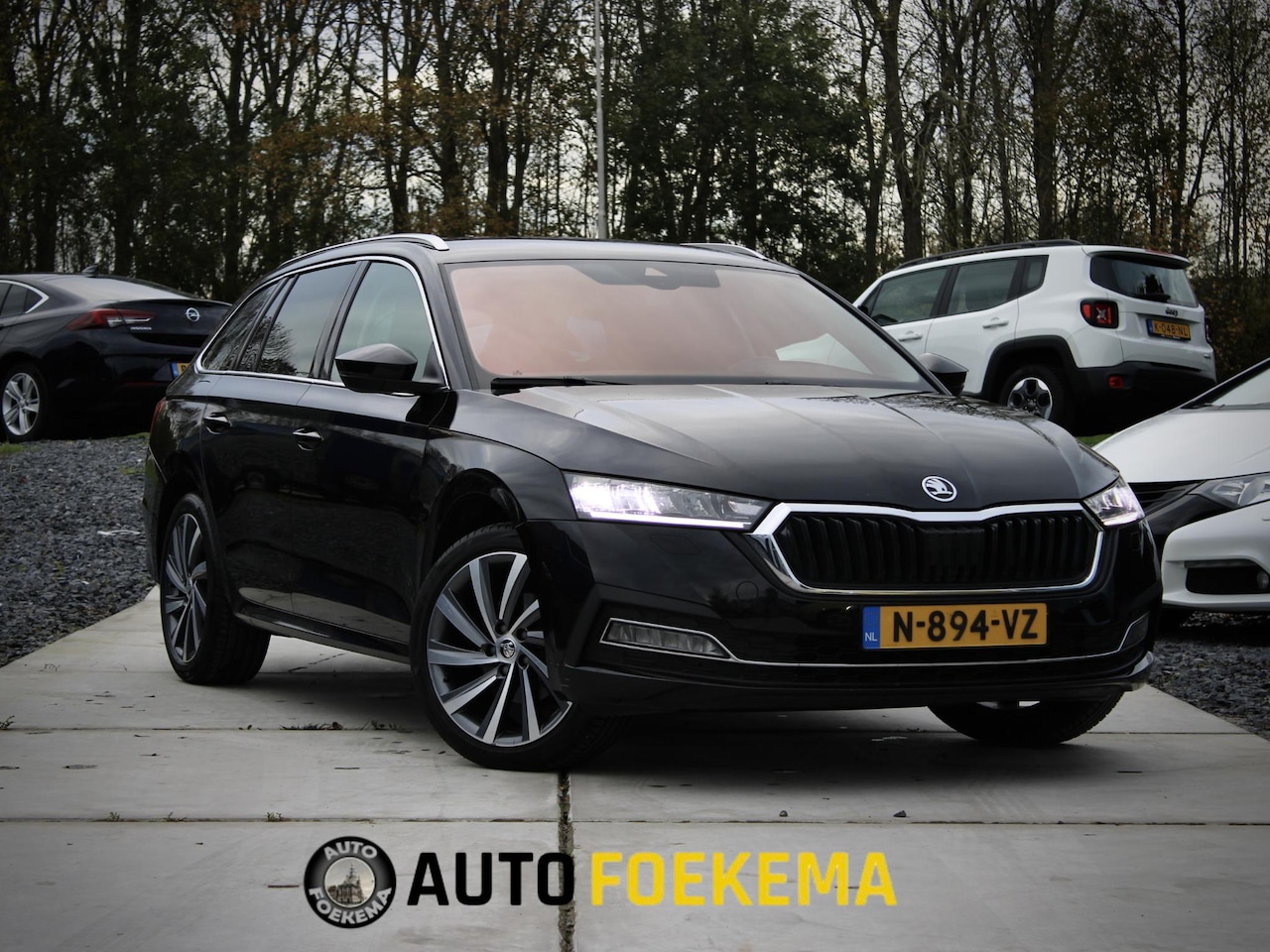 Skoda Octavia Combi - 1.0 e-TSI Business Edition Plus Memory Virtual dashboard - AutoWereld.nl