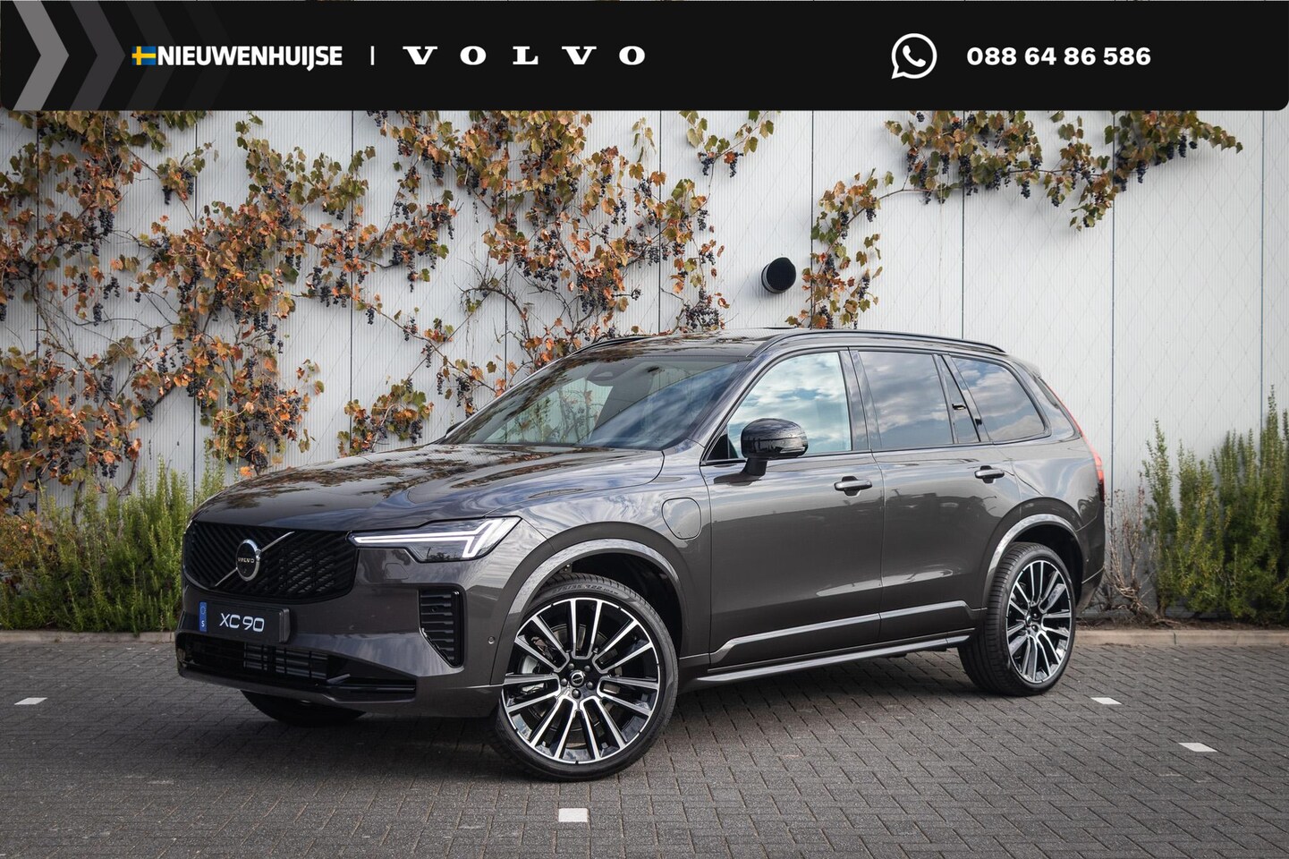 Volvo XC90 - 2.0 T8 Plug-in hybrid AWD Ultra Dark | Bowers & Wilkins Premium Audio | Luchtvering | 360 - AutoWereld.nl